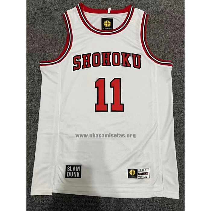 Camiseta Shohoku Rukawa NO 11 Blanco